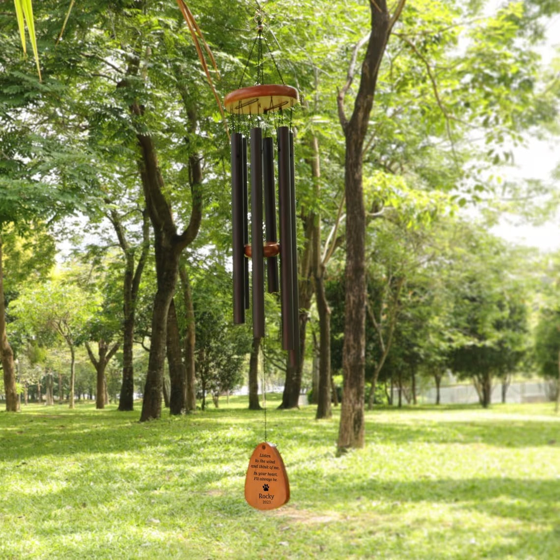 Personalized Pet Memorial Wind Chime