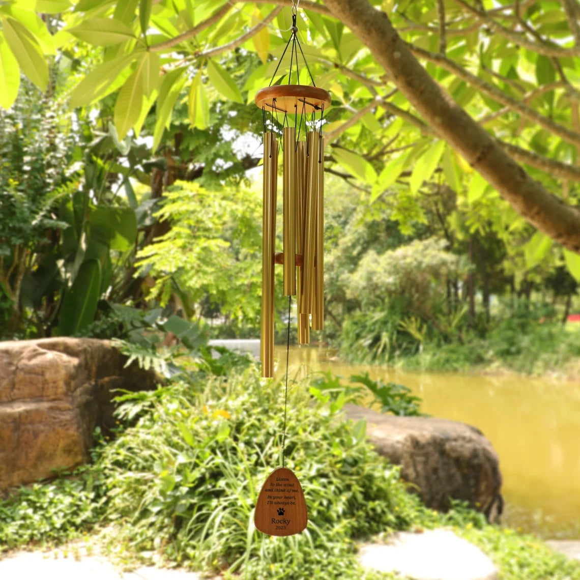 Personalized Pet Memorial Wind Chime