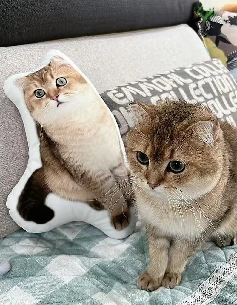 Personalized Pet Dog Cat Pillow Double-Sided Printing