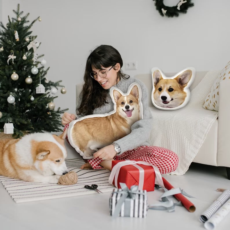 Personalized Pet Dog Cat Pillow Double-Sided Printing