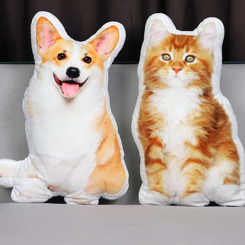 Personalized Pet Dog Cat Pillow Double-Sided Printing
