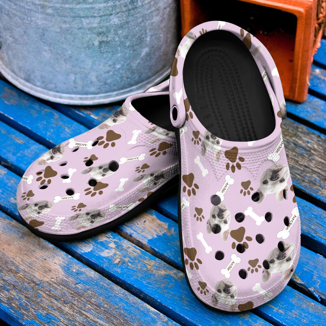 Personalized Pet Paw Custom Classic Clogs