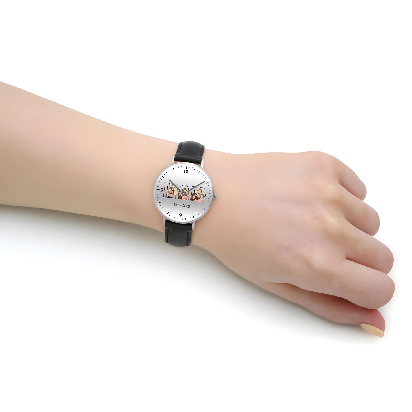 Mother's Day Gift For Mom Personalized Photos Quartz Watch