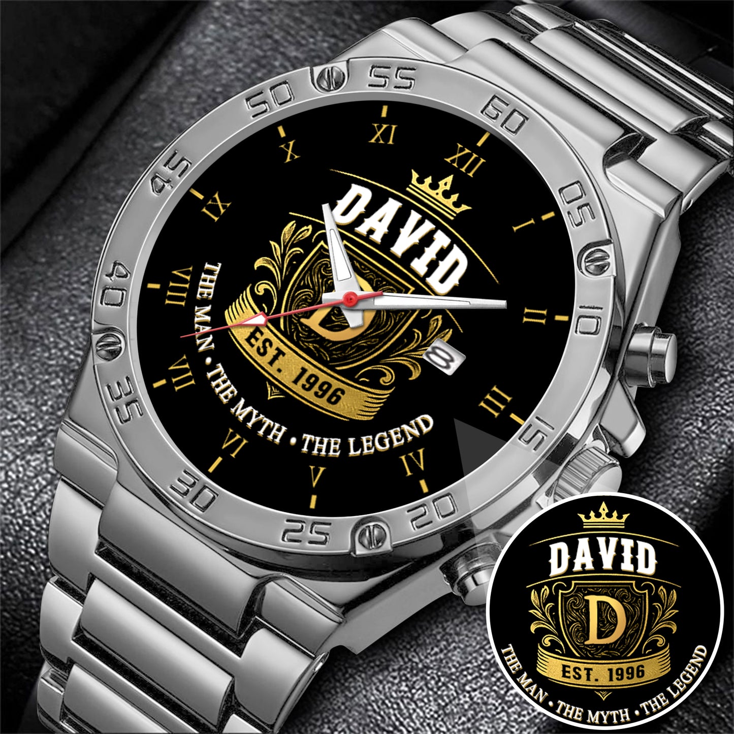 Father's Day Gift For Dad The Man The Myth The Legend Limited Edition Watch