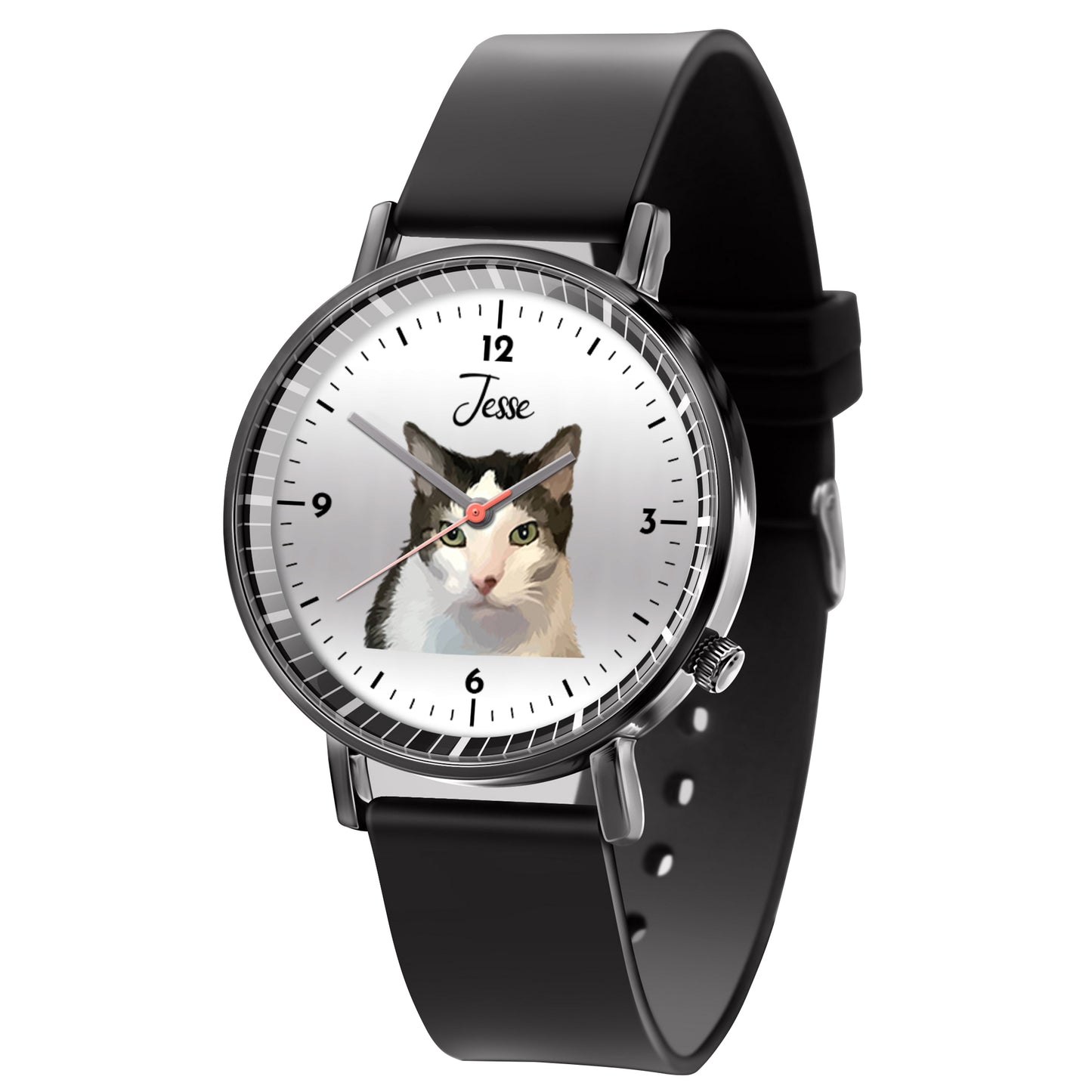 Personalized Pet Portrait Quartz Watch
