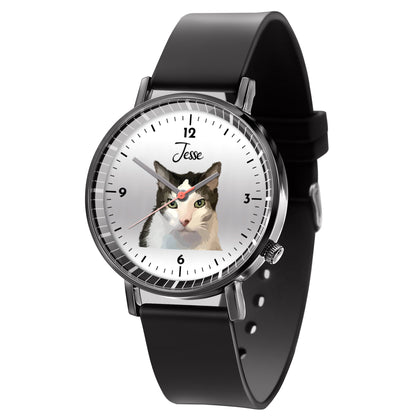 Personalized Pet Portrait Quartz Watch
