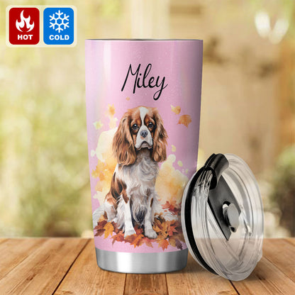 Personalized Pet Autumn Christmas Tumbler