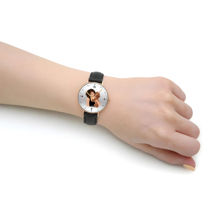 Mother's Day Gift For Mom Personalized Photos With Pet Quartz Watch