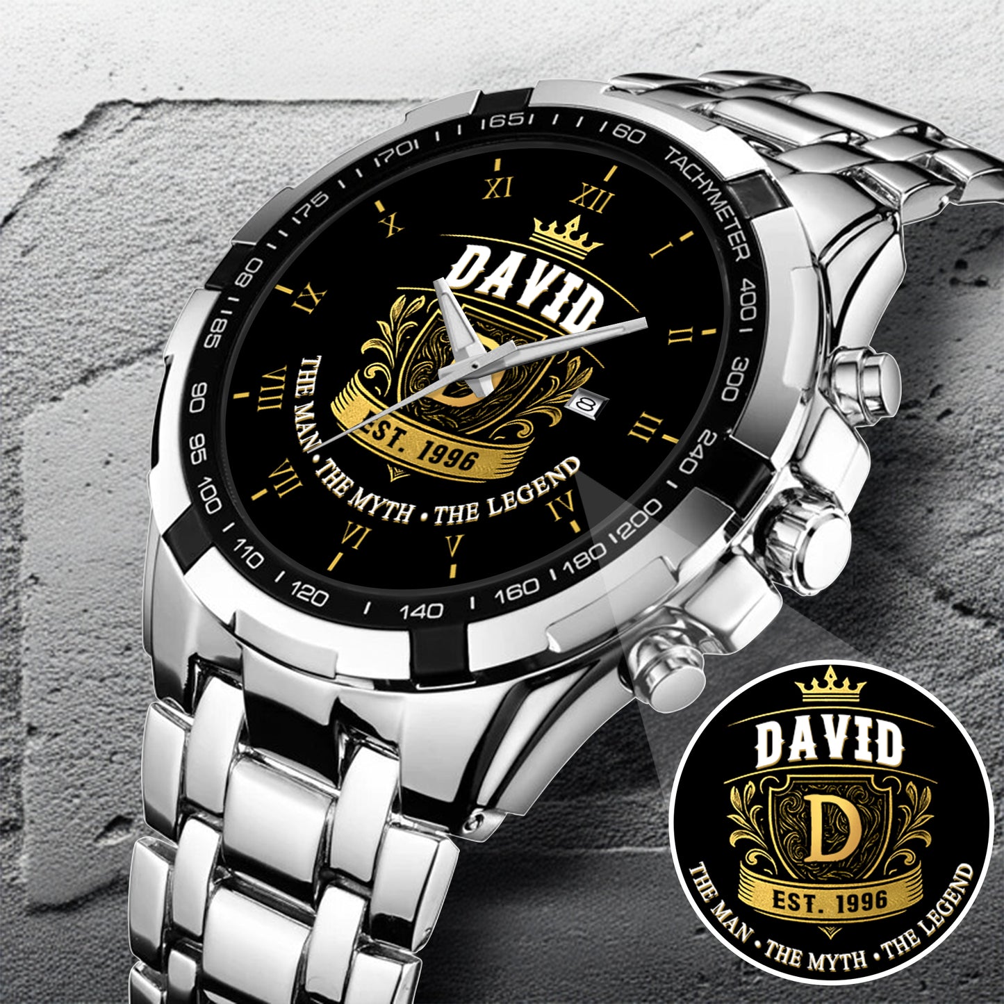 Father's Day Gift For Dad The Man The Myth The Legend Limited Edition Watch