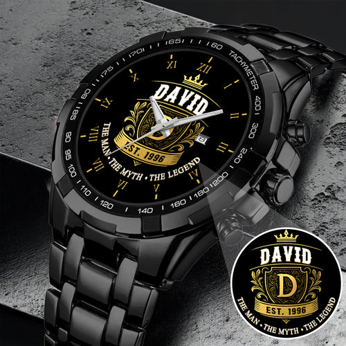 Father's Day Gift For Dad The Man The Myth The Legend Limited Edition Watch
