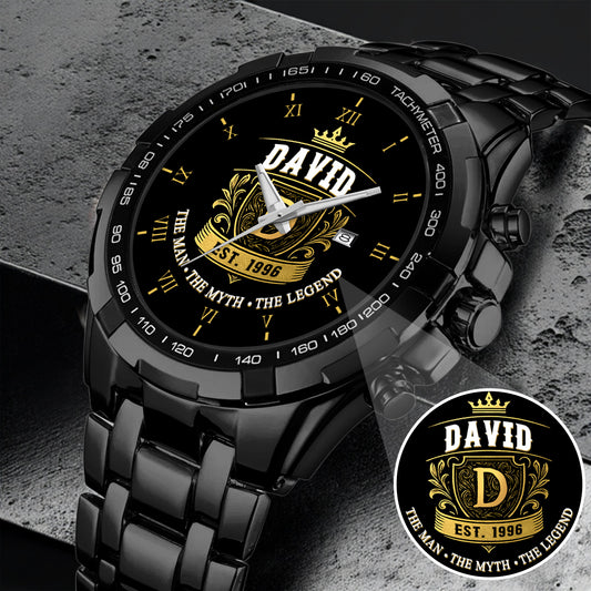 Father's Day Gift For Dad The Man The Myth The Legend Limited Edition Watch