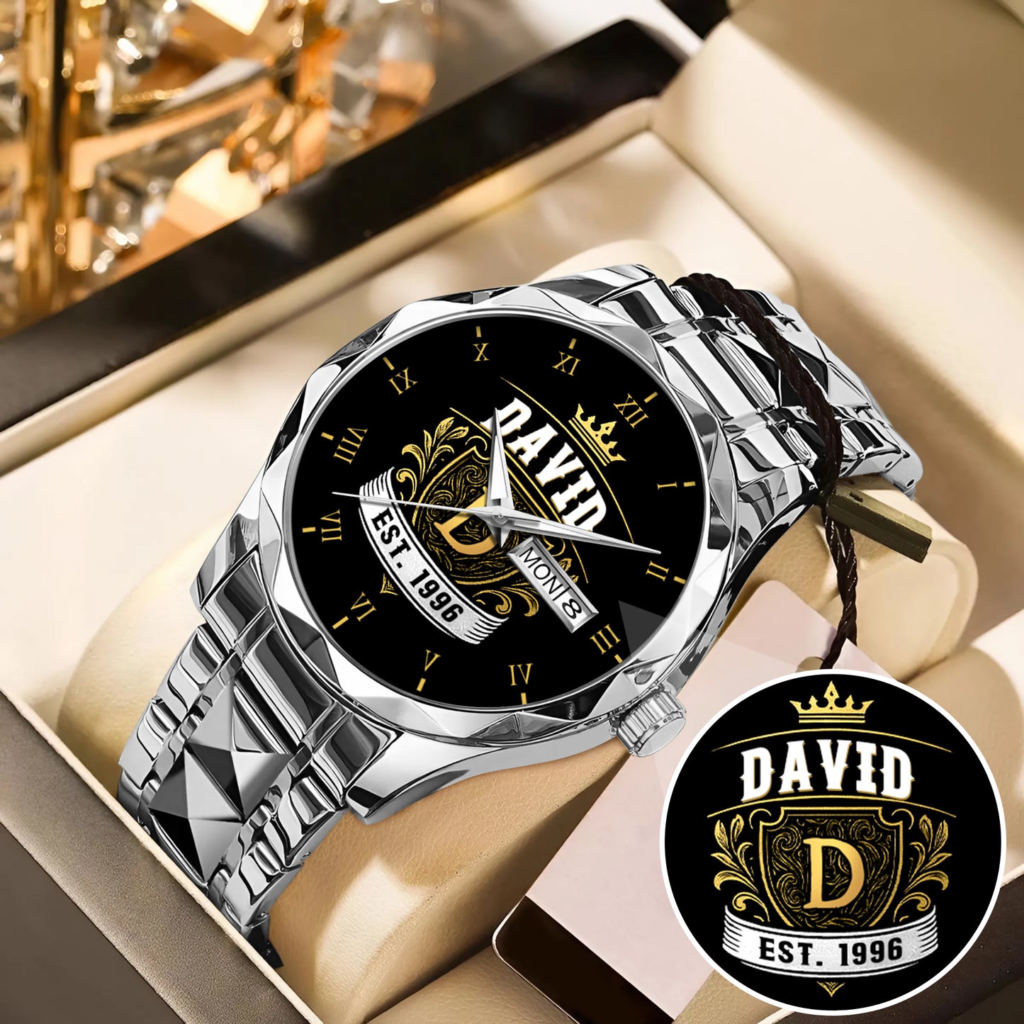 Father's Day Gift For Dad Custom Name Limited Edition Watch