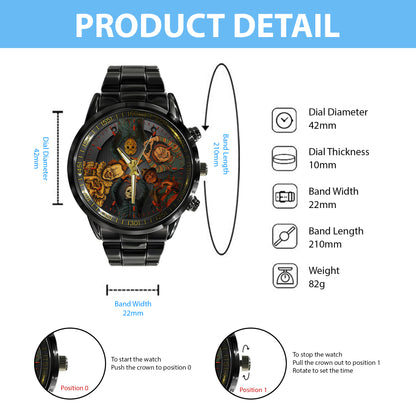 Halloween Horror Movies Personalized Quartz Watch