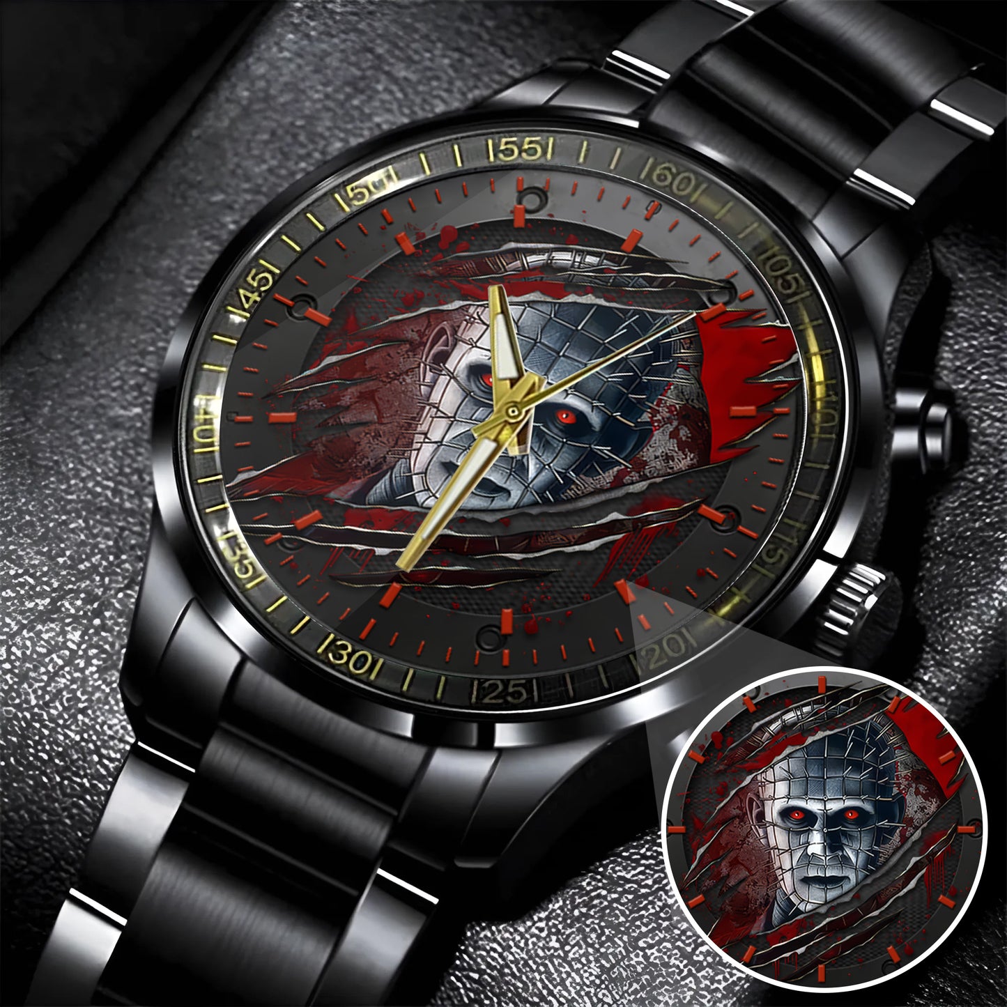 Halloween Horror Movies Personalized Quartz Watch
