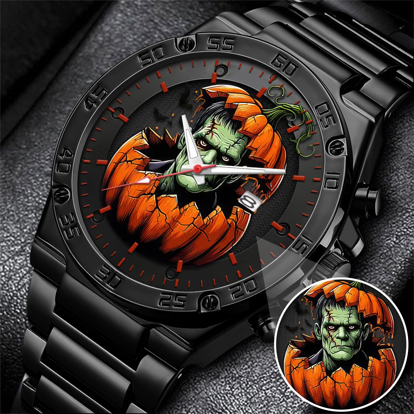 Halloween Horror Movies Personalized Quartz Watch