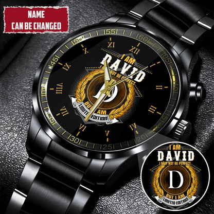 Personalized Limited Edition Custom Name Watch Father's Day Gift For Him