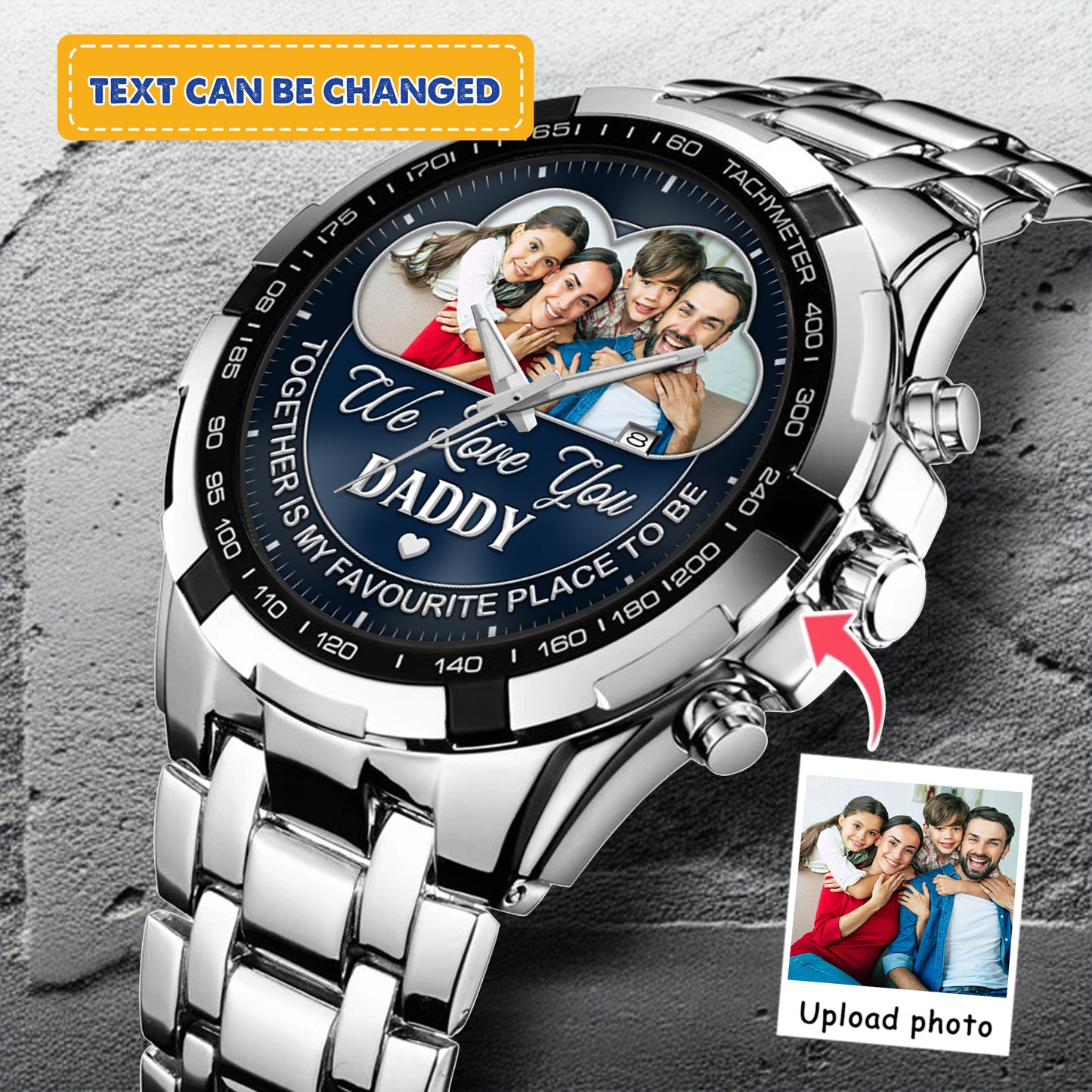 I Need You Here With Me - Custom Family Watches