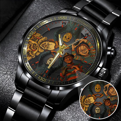 Halloween Horror Movies Personalized Quartz Watch