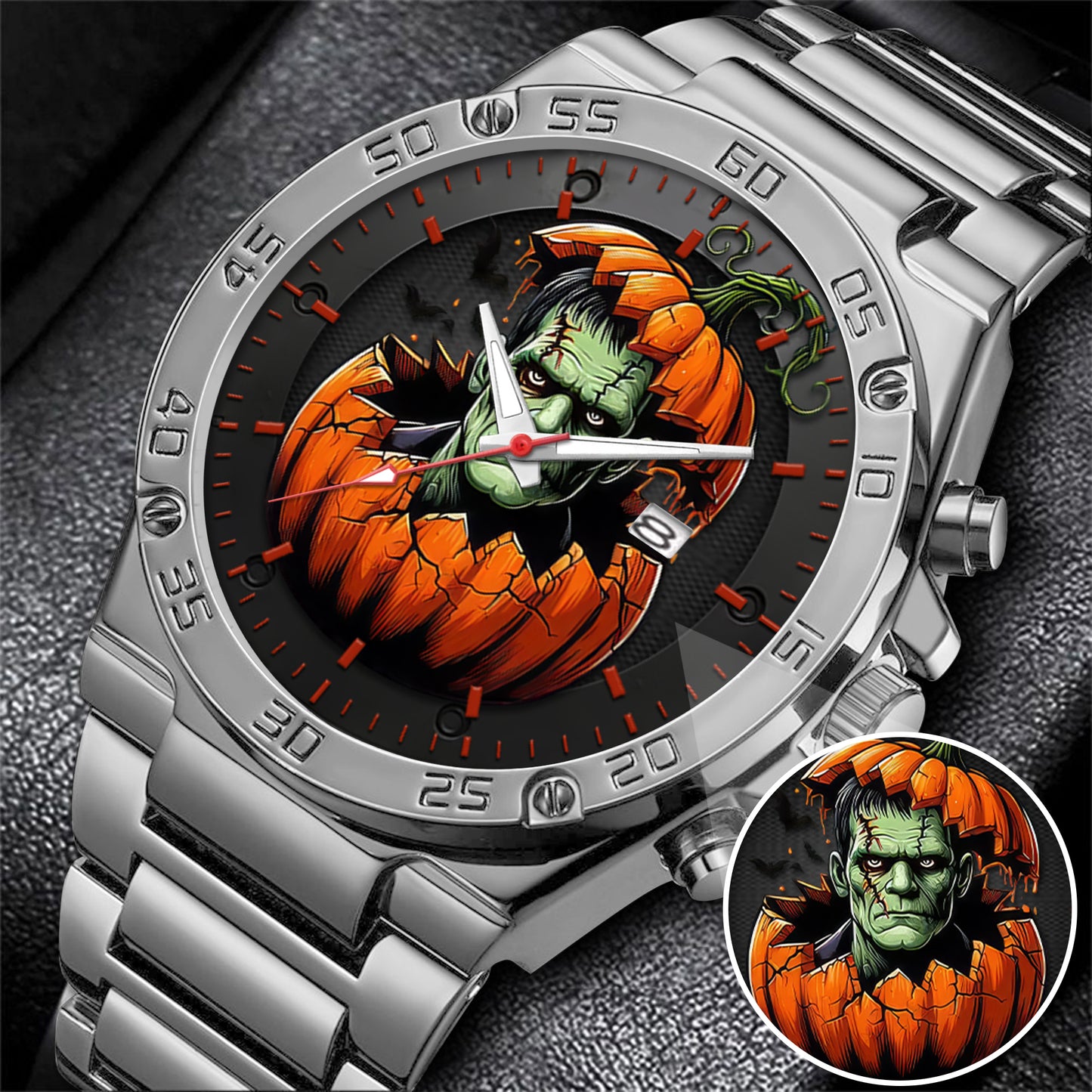 Halloween Horror Movies Personalized Quartz Watch