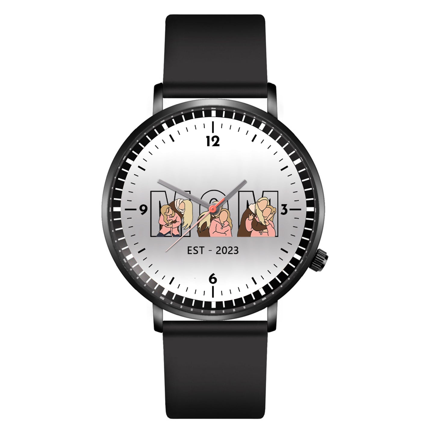 Mother's Day Gift For Mom Personalized Photos Quartz Watch
