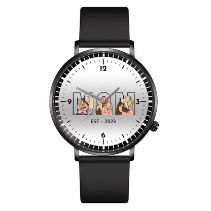 Mother's Day Gift For Mom Personalized Photos Quartz Watch