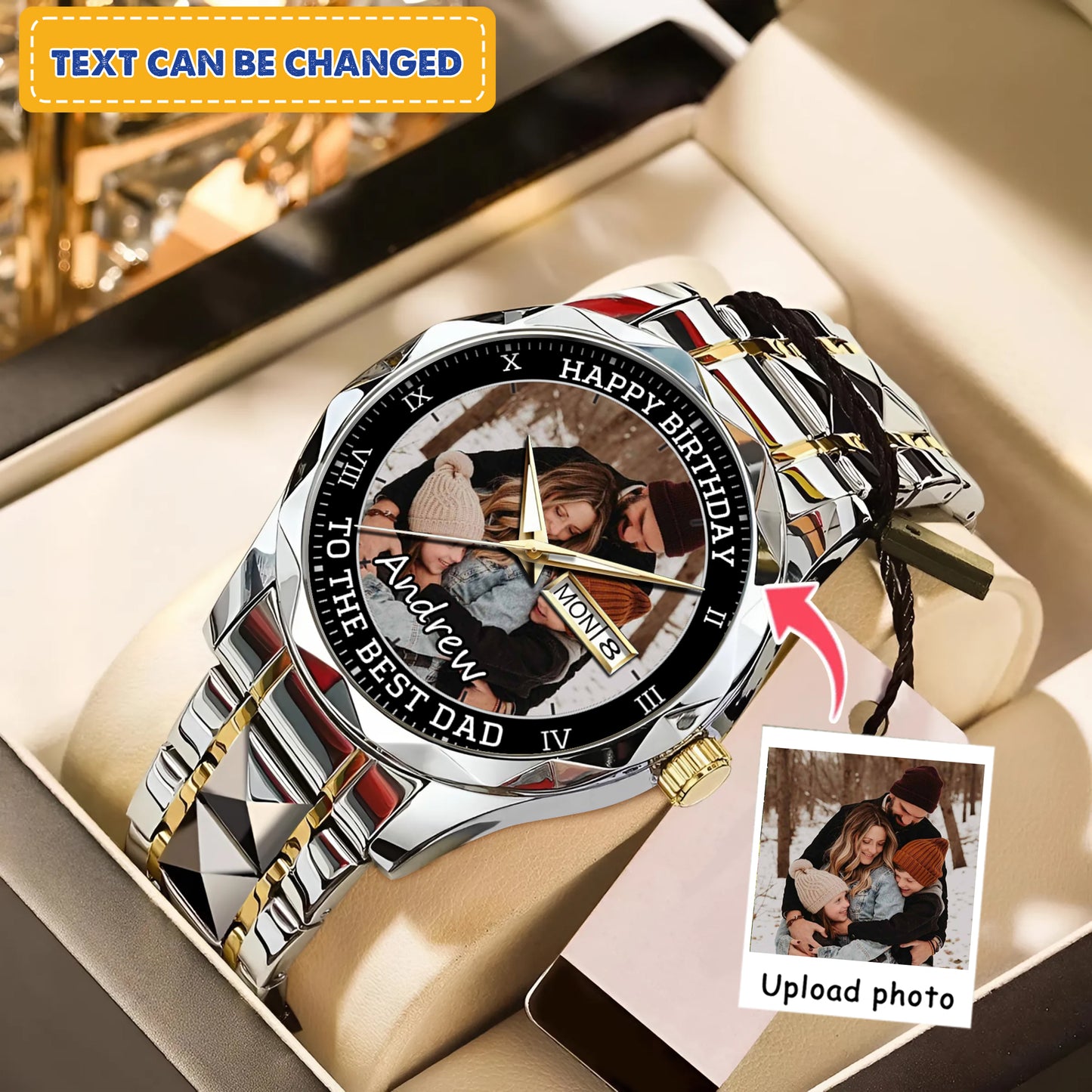 The Best Family Personalized Photo Watch