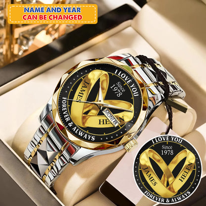 Personalized Wedding Rings Photo Keepsake Memory Watches