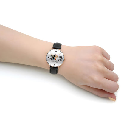 Mother's Day Gift For Mom Personalized Photos MOM EST Quartz Watch