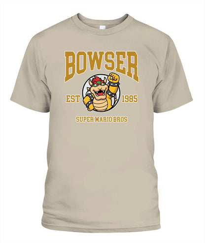 Classic Mario Browser 2-Side Printed Graphic Shirt