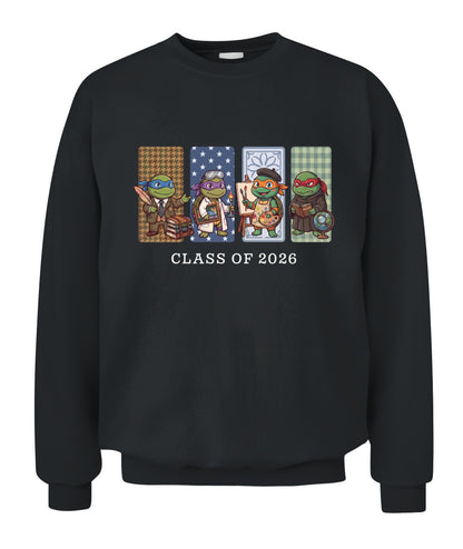 Teenage Mutant Ninja Turtles Class Of 2026 Printed Graphic Hoodie Sweatshirt T-Shirt