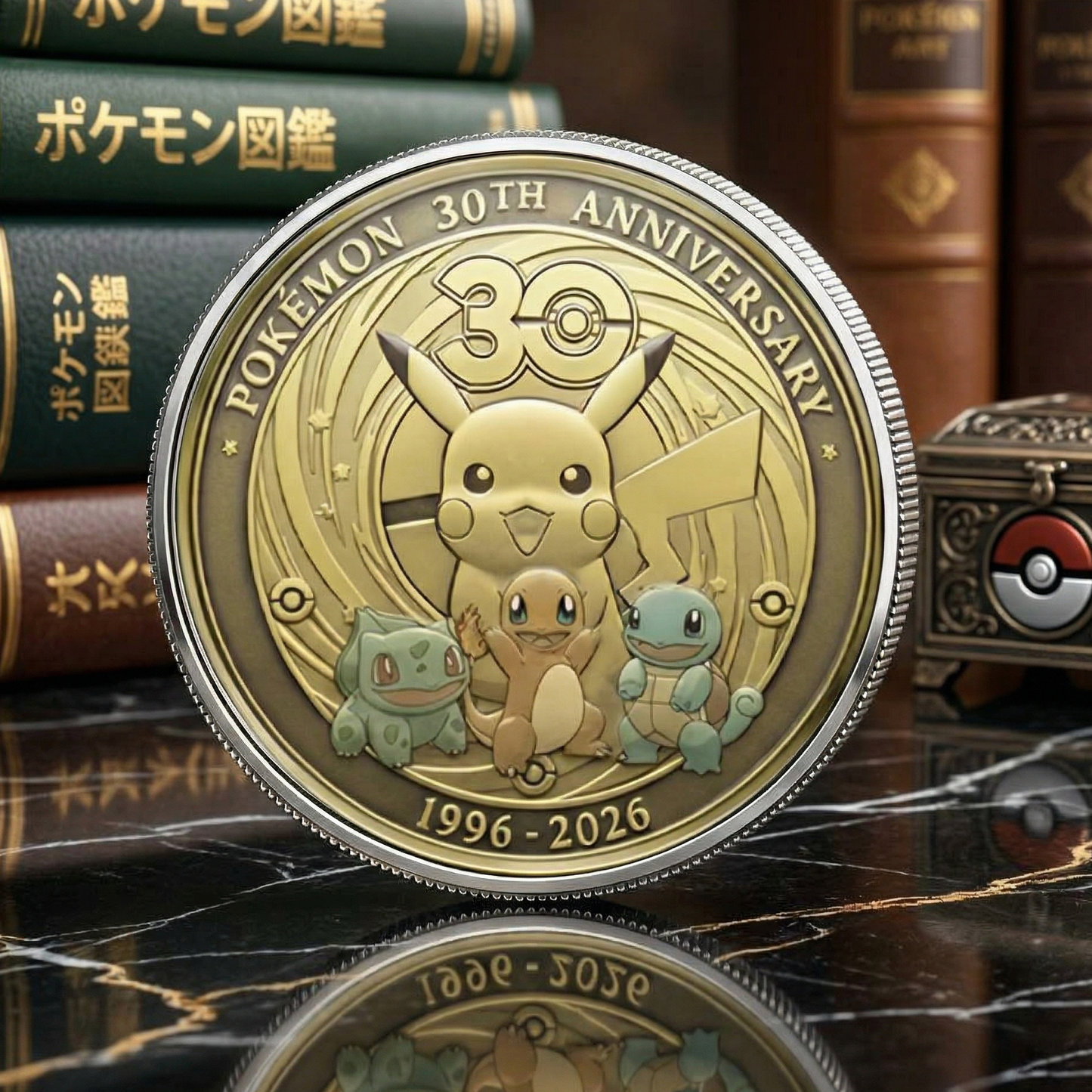 Pokémon 30th Anniversary Printed Commemorative Coin