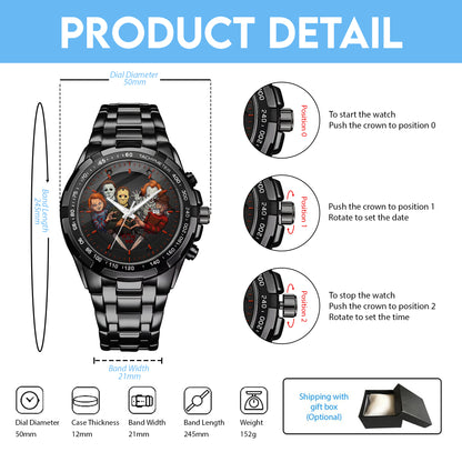Halloween Horror Personalized Quartz Watch