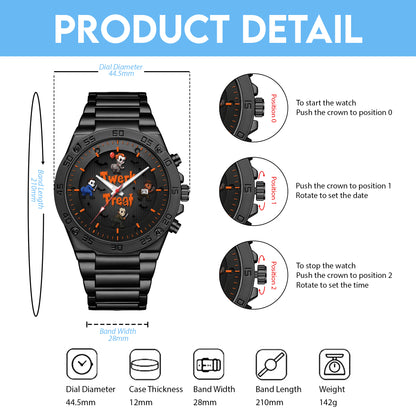 Halloween Horror Movies Twerk Or Treat Personalized Quartz Watch