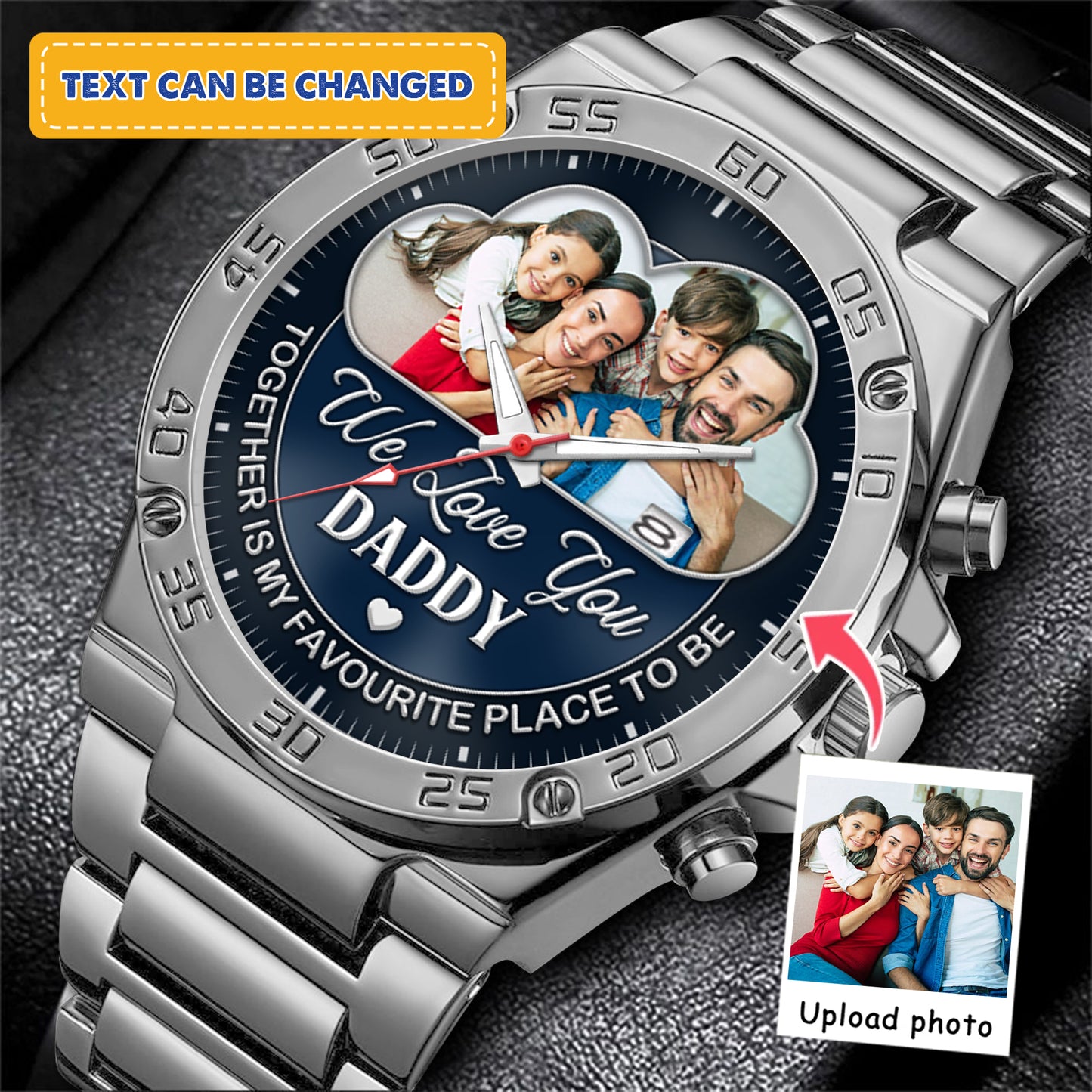 I Need You Here With Me - Custom Family Watches