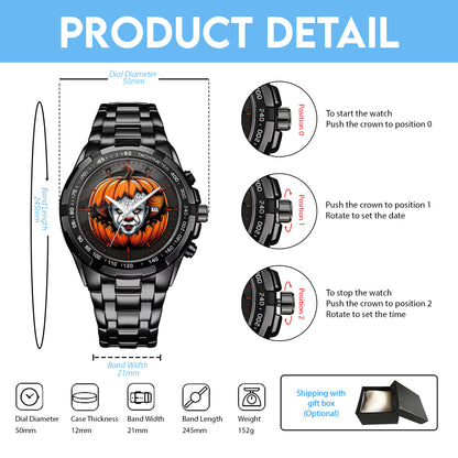 Halloween Horror Movies Personalized Quartz Watch