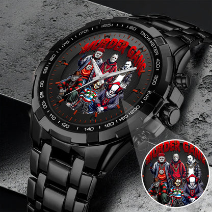 Halloween Horror Movies Murder Gang Personalized Quartz Watch