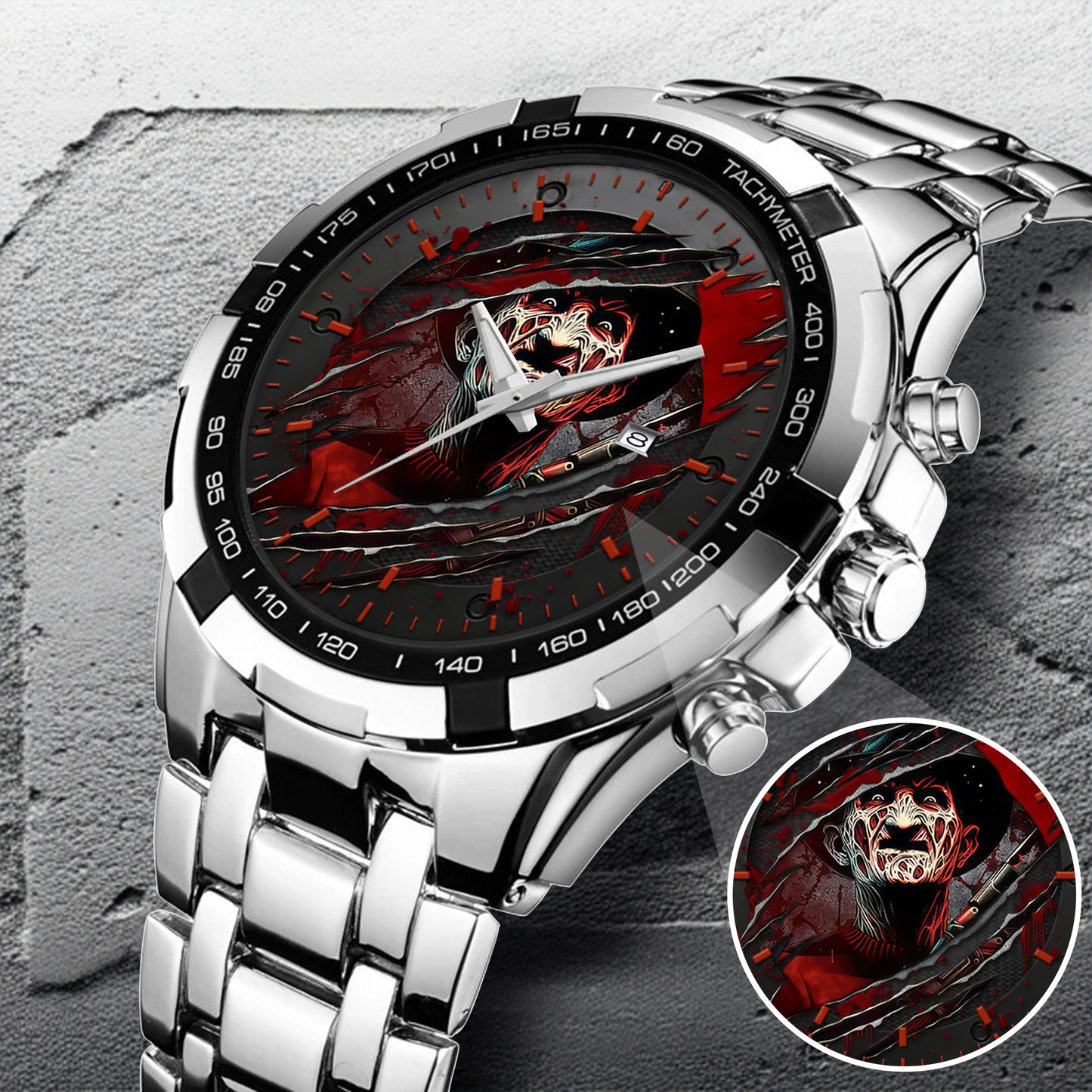 Halloween Horror Movies Personalized Quartz Watch