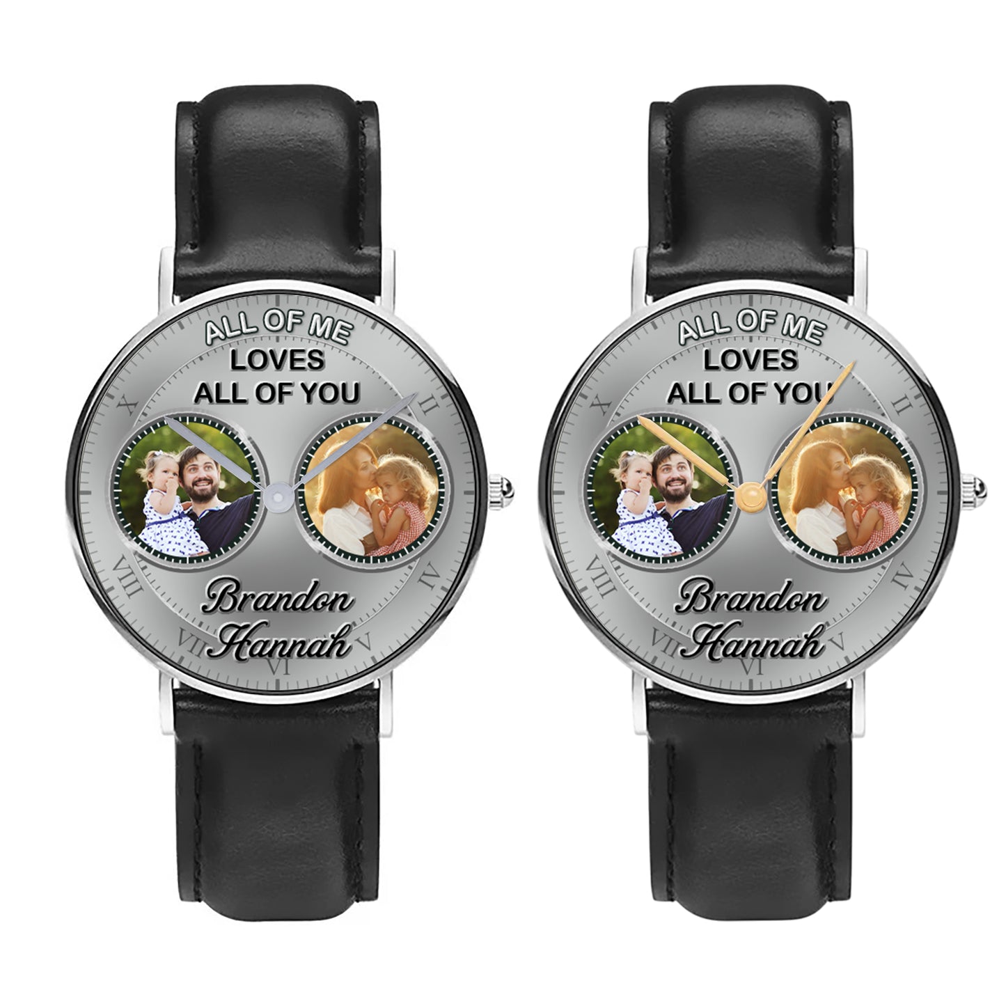 Family Personalized Photos Quartz Watch