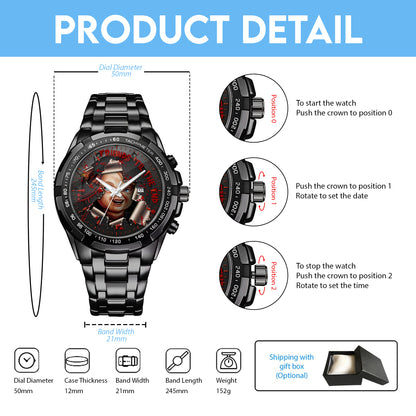 Halloween Horror Movies Personalized Quartz Watch