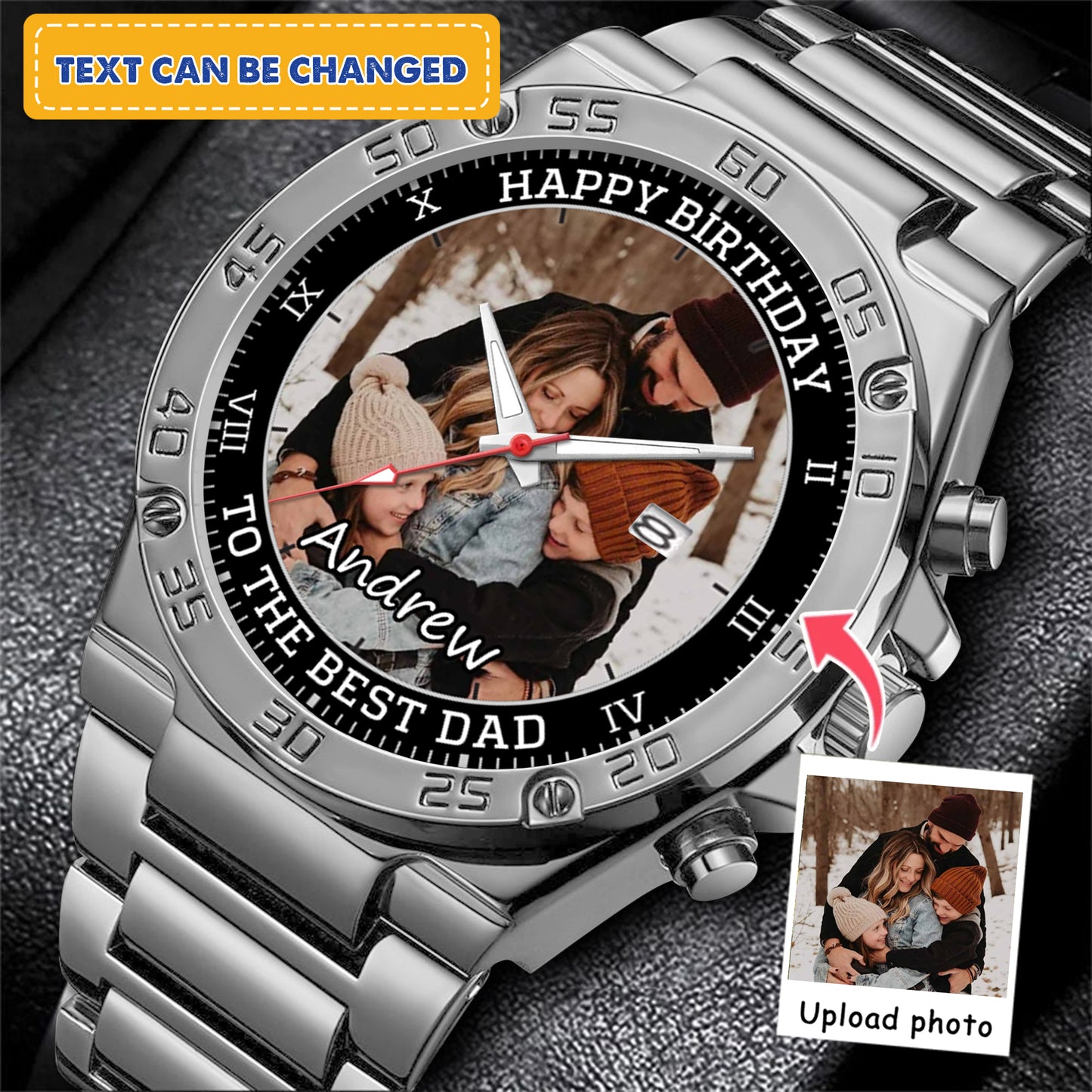 The Best Family Personalized Photo Watch