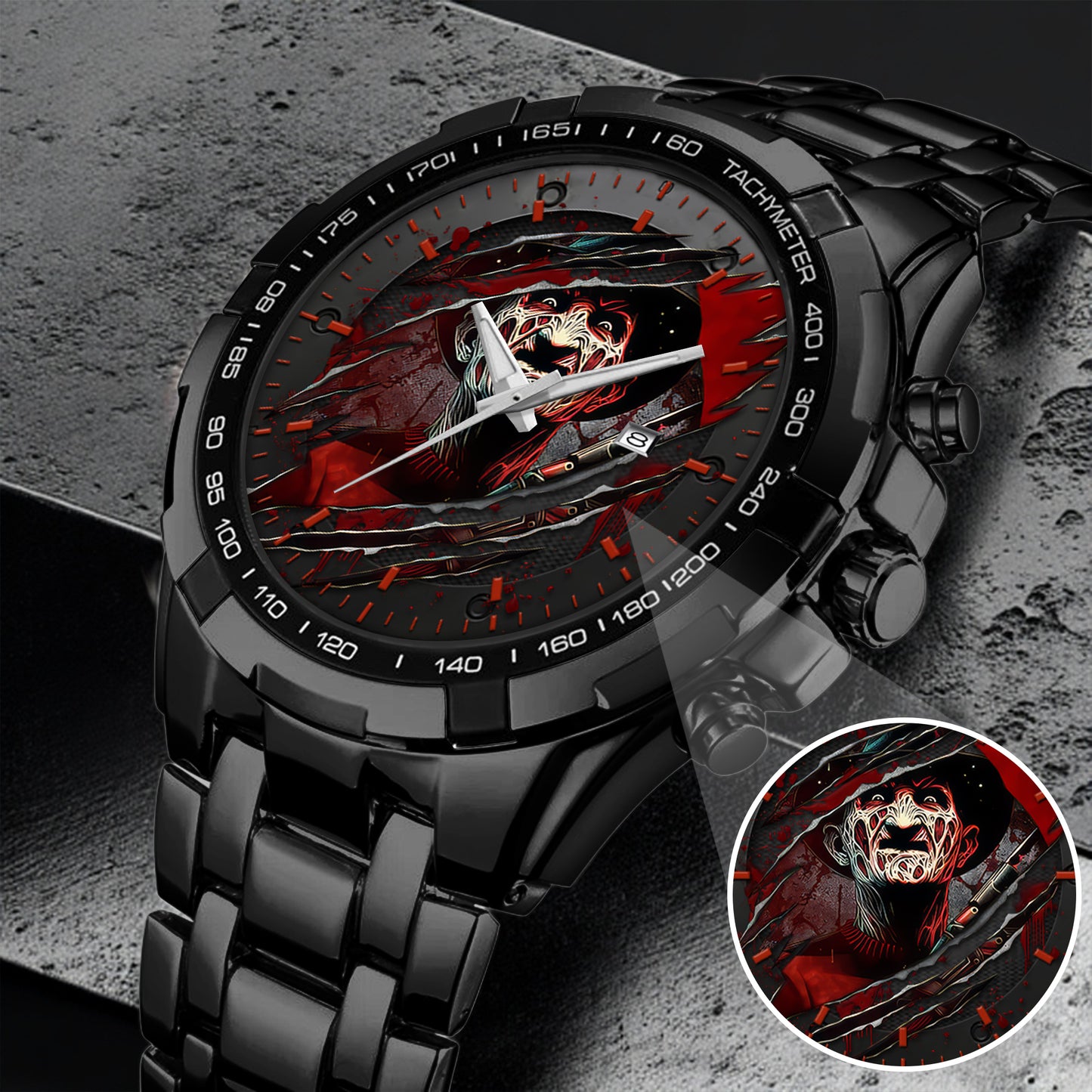 Halloween Horror Movies Personalized Quartz Watch