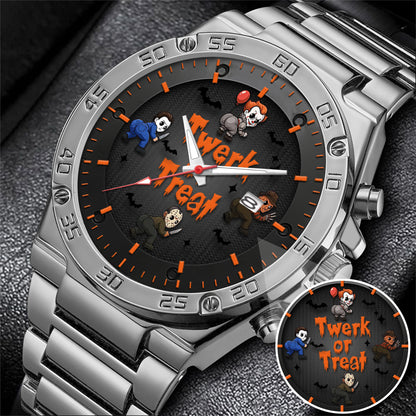 Halloween Horror Movies Twerk Or Treat Personalized Quartz Watch
