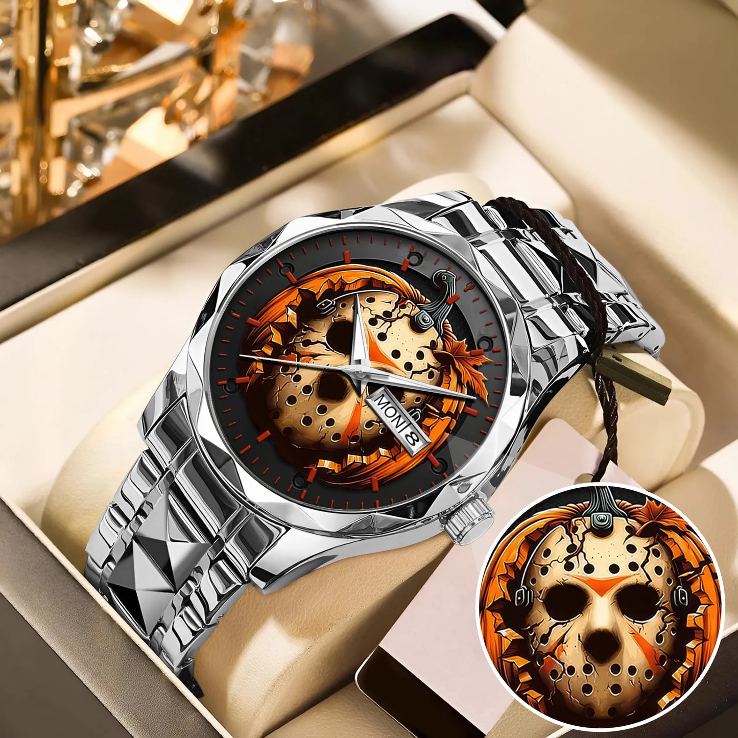 Halloween Horror Movies Personalized Quartz Watch