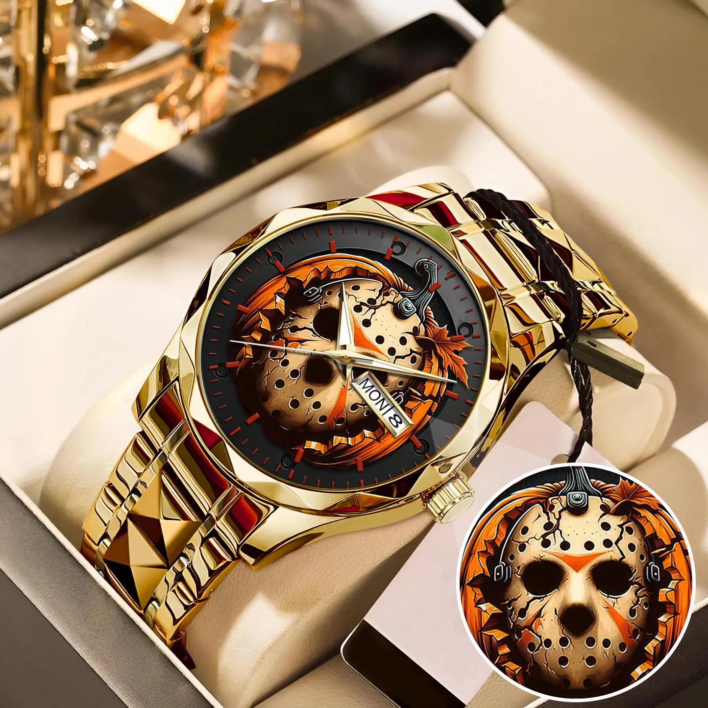 Halloween Horror Movies Personalized Quartz Watch