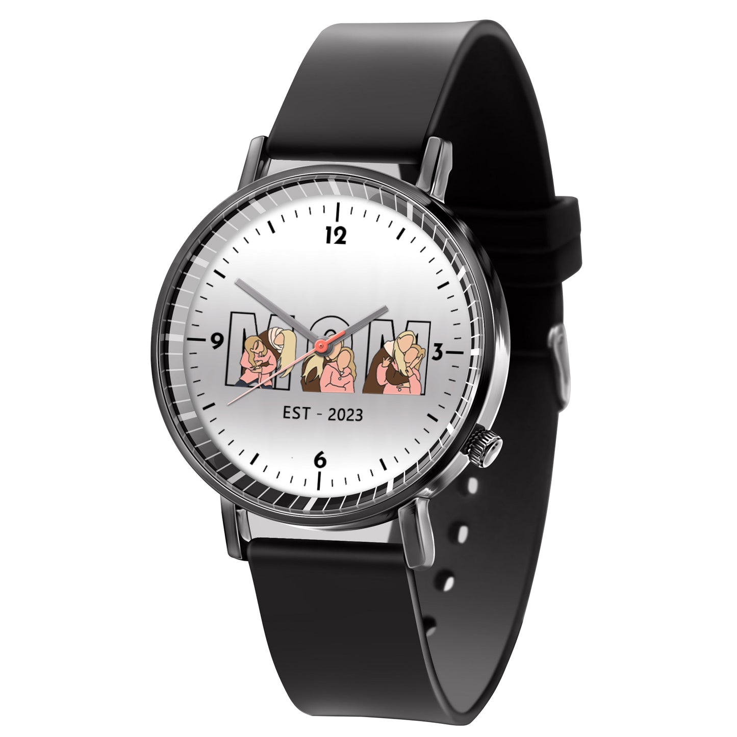 Mother's Day Gift For Mom Personalized Photos Quartz Watch