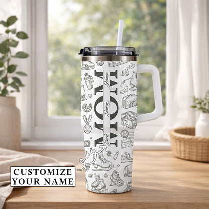 Figure Skating Mom - Personalized 40oz Tumbler