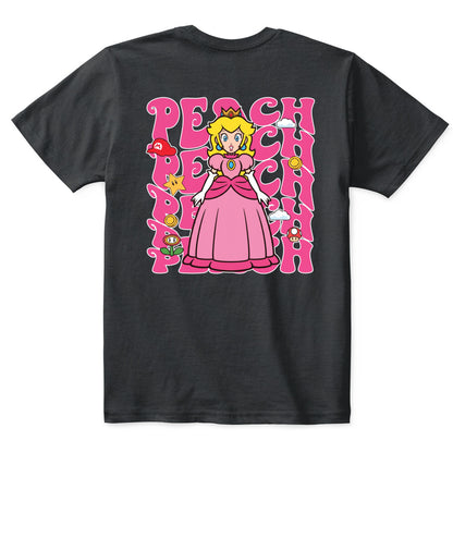 Classic Mario Princess Peach 2-Side Printed Graphic Shirt
