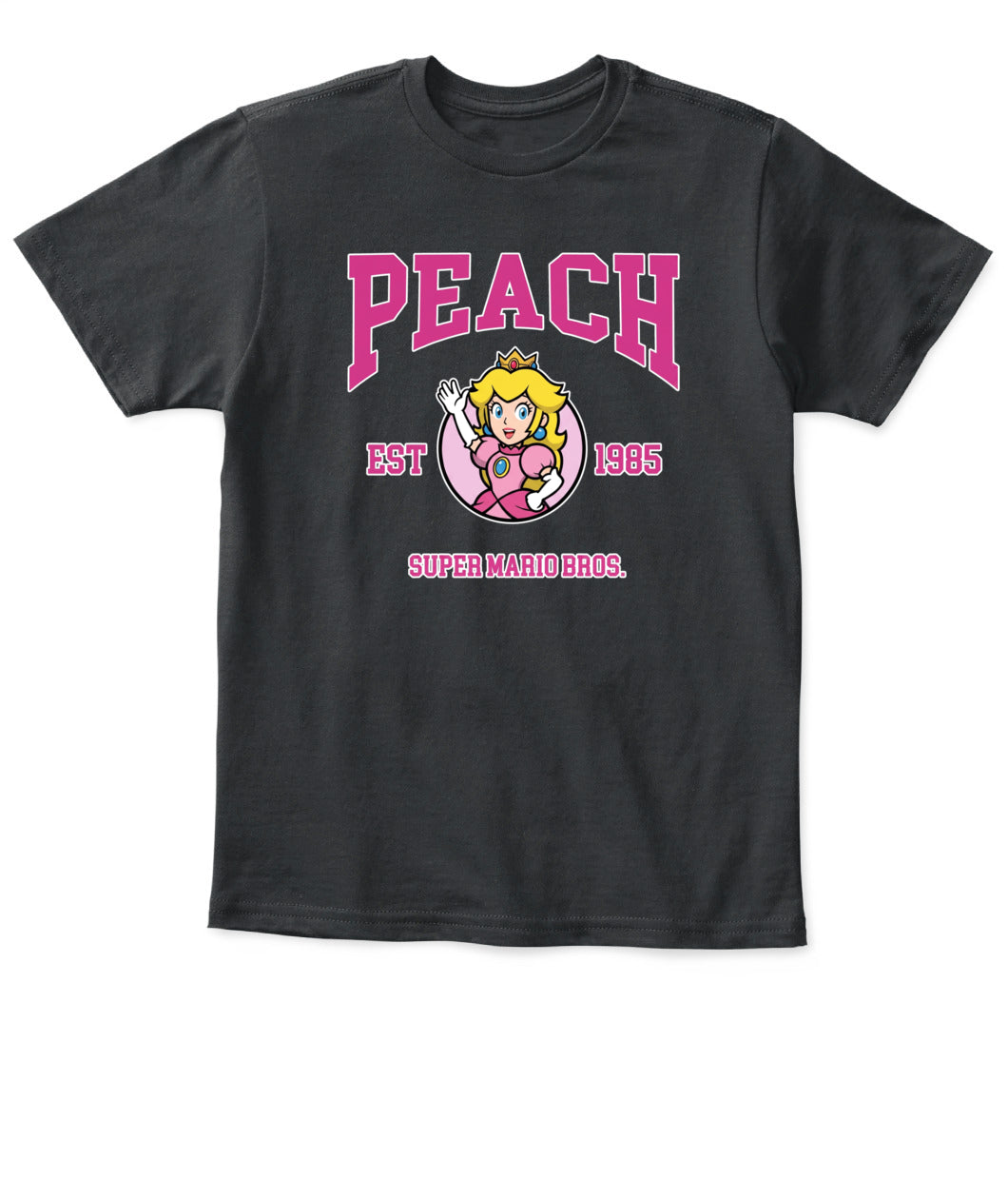 Classic Mario Princess Peach 2-Side Printed Graphic Shirt
