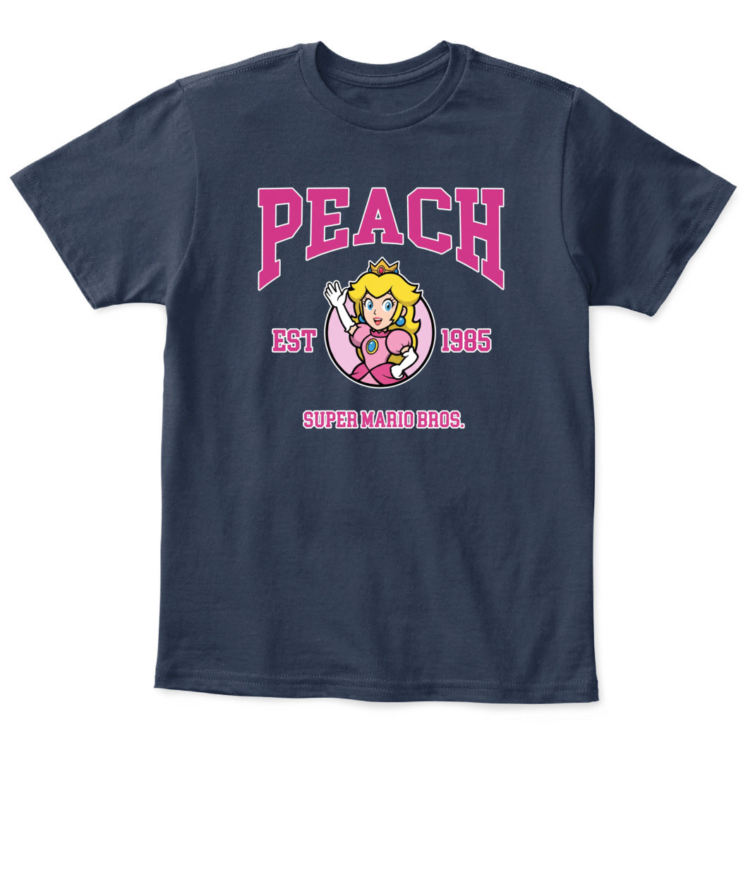 Classic Mario Princess Peach 2-Side Printed Graphic Shirt