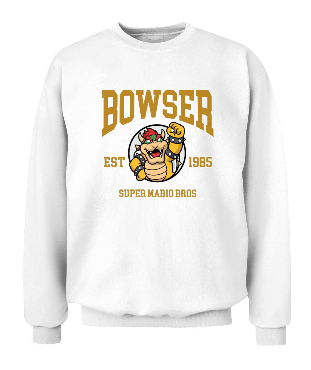 Classic Mario Browser 2-Side Printed Graphic Shirt